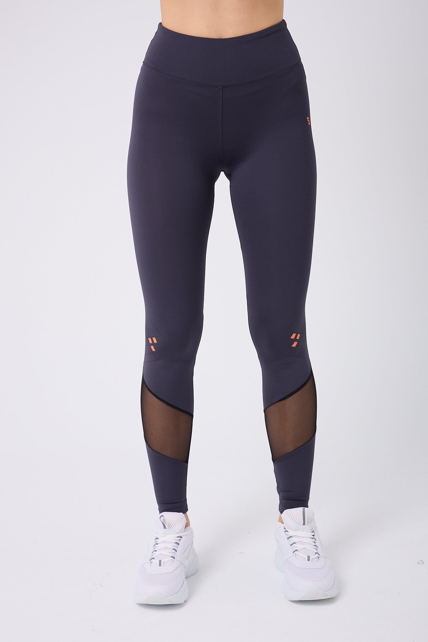 Anthracite High Waist Slim Fit Leggings
