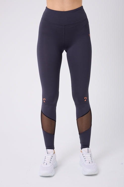 Anthracite High Waist Slim Fit Leggings