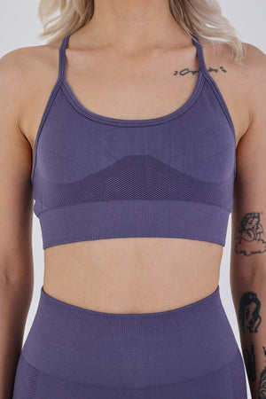 Skipper Blue Racerflex Seamless Bra