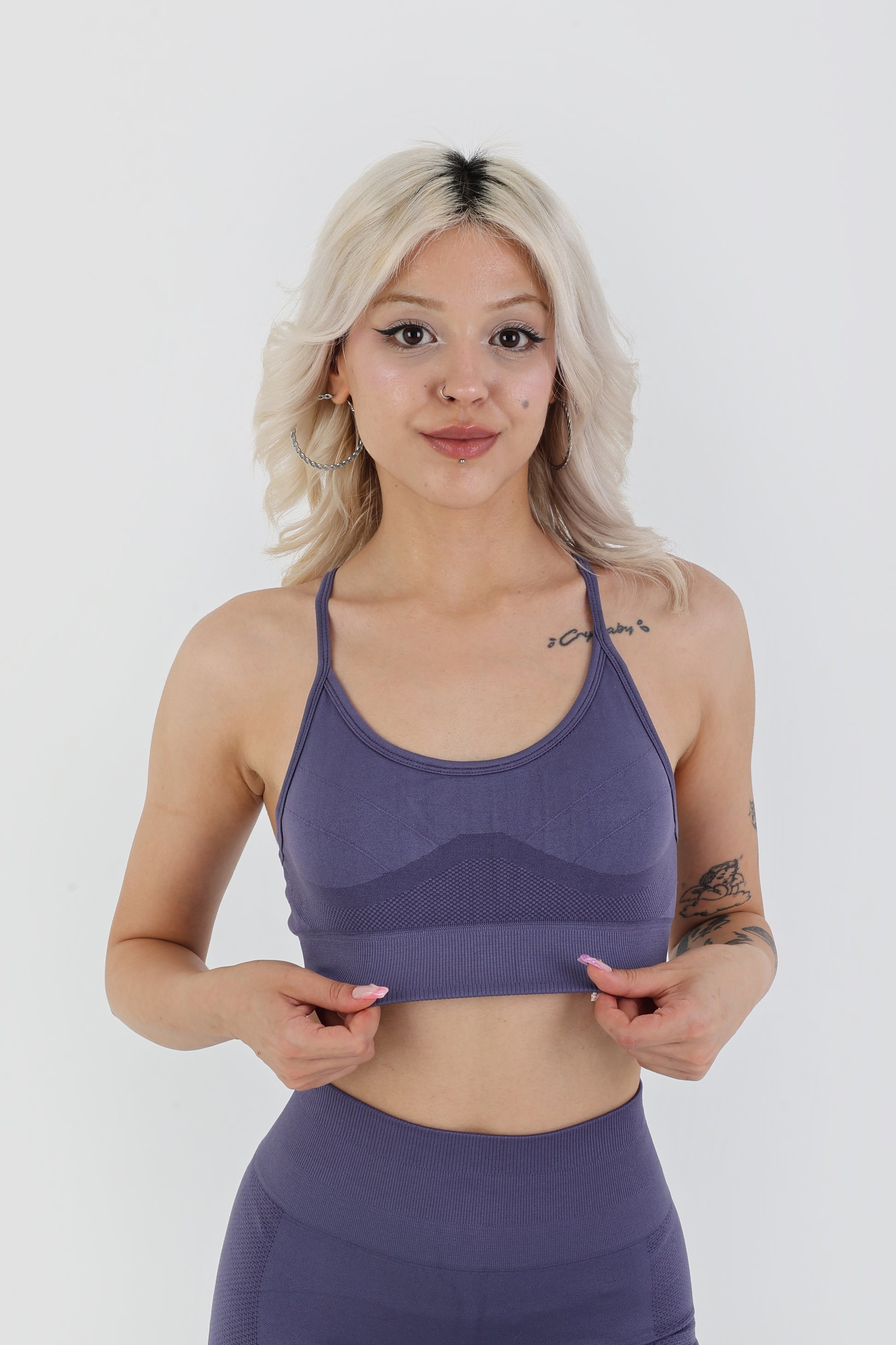 Skipper Blue Racerflex Seamless Bra