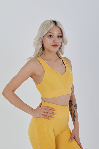 Daffodil Seamless Sporcu Büstiyer – Hafif & Şık Duruş