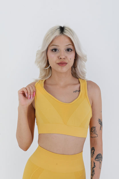 Daffodil Seamless Sporcu Büstiyer – Hafif & Şık Duruş